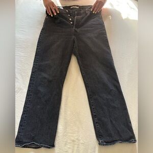 Classic Black Denim Jeans